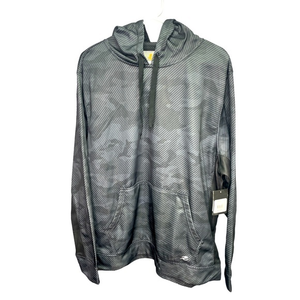 Men’s camouflage hoodie pull over size L‎ nwt